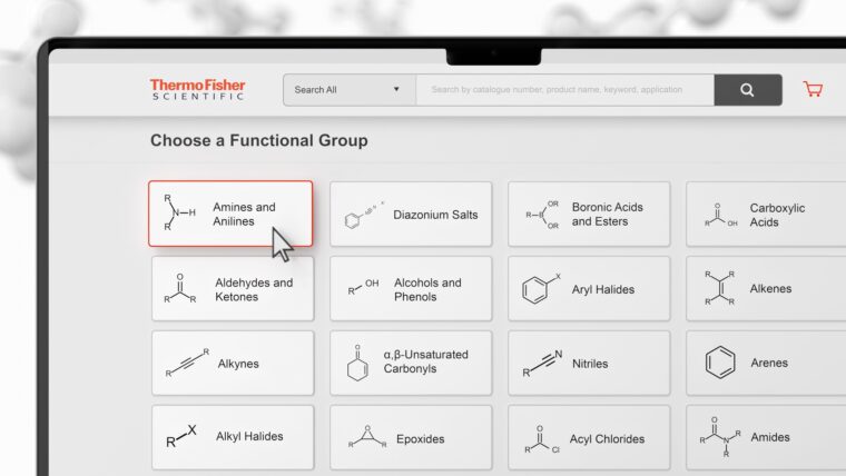 ChemDex - Dashboard view